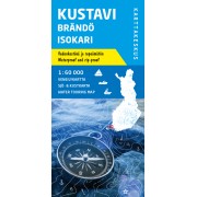 Kustavi Brändö Isokari Sjö- & Kustkarta